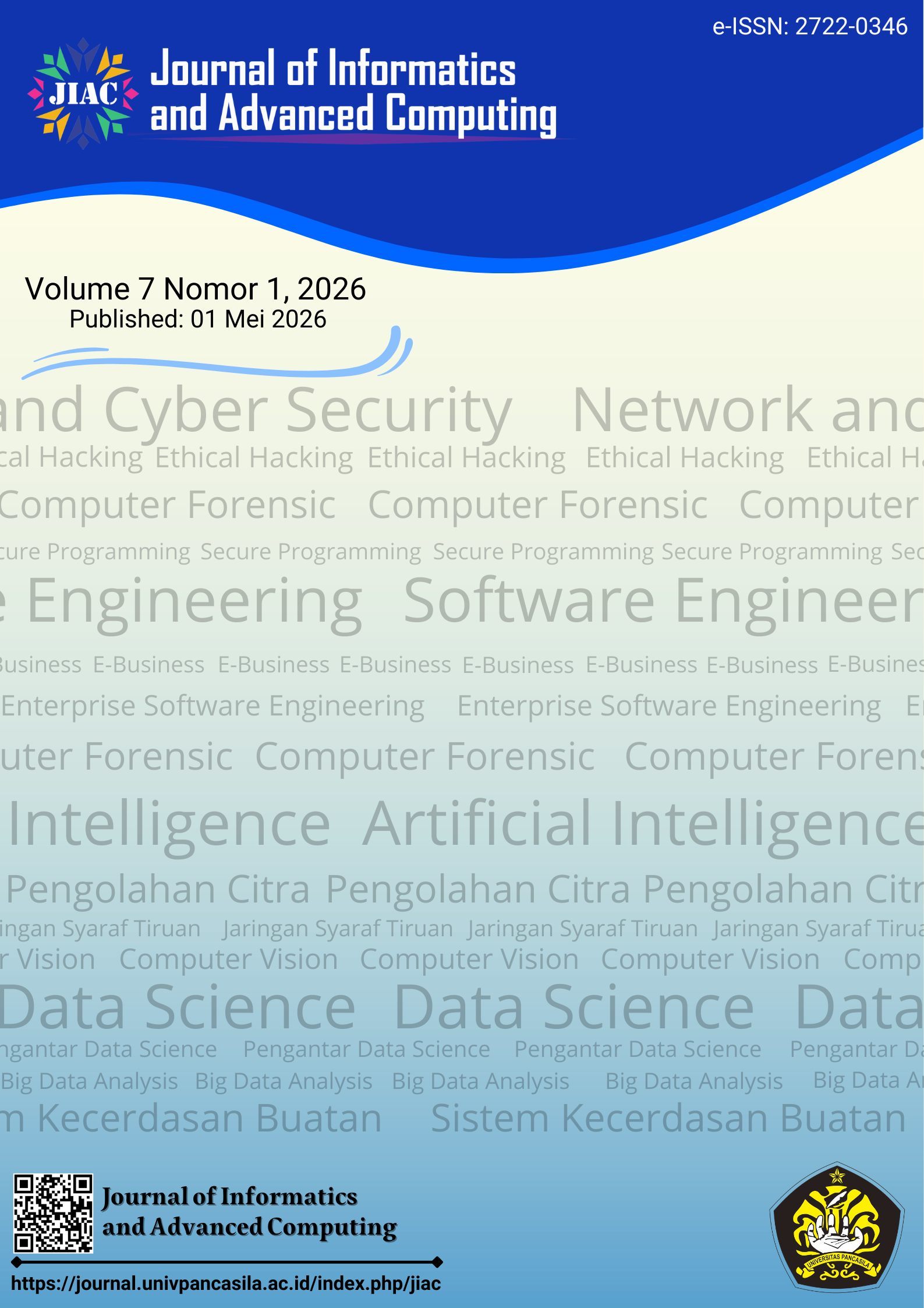 					View Vol. 7 No. 1 (2026): Journal of Informatics and Advanced Computing
				