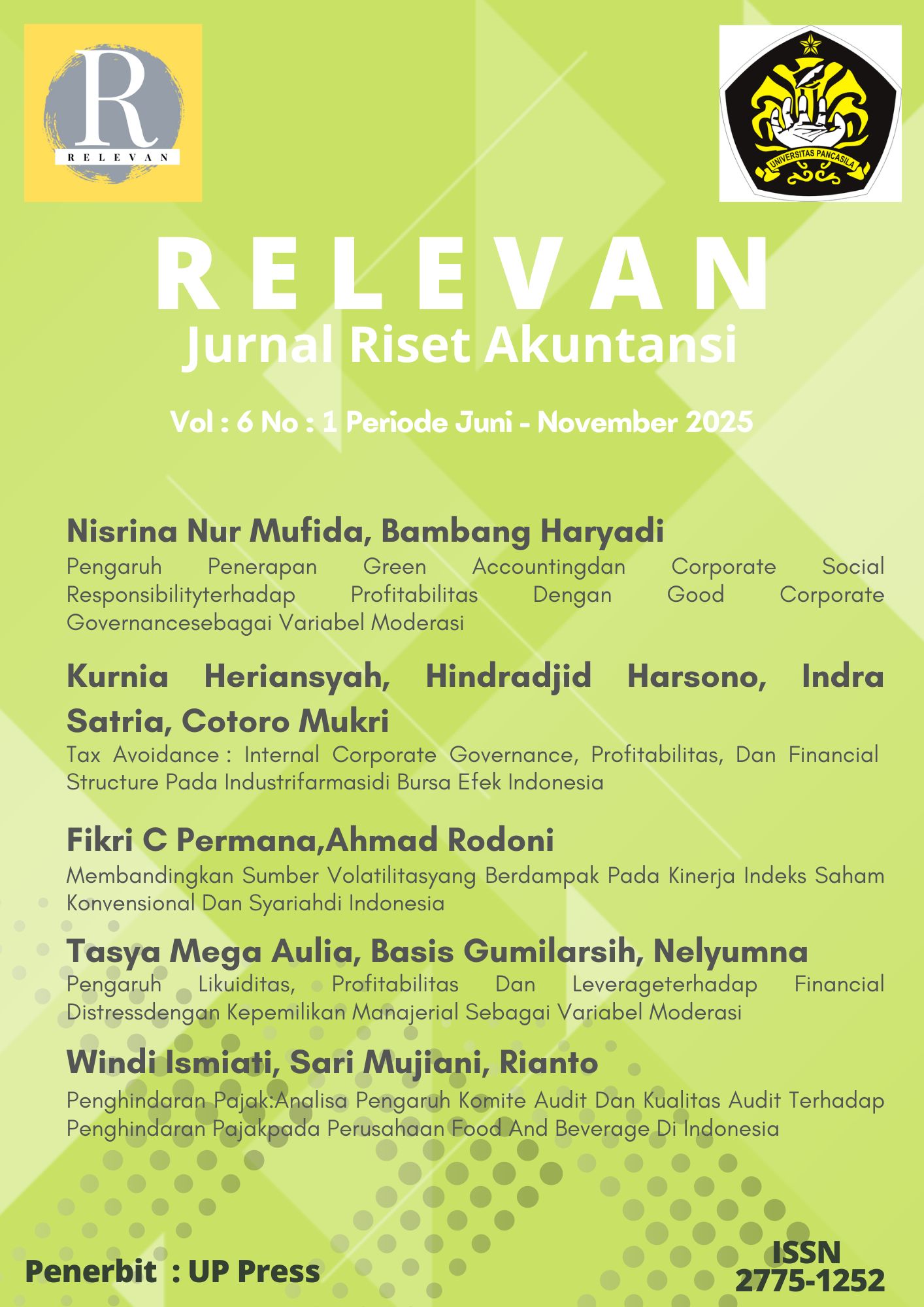 					View Vol. 6 No. 1 (2025): November
				