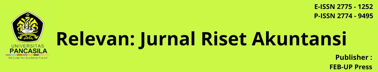 RELEVAN : Jurnal Riset Akuntansi 