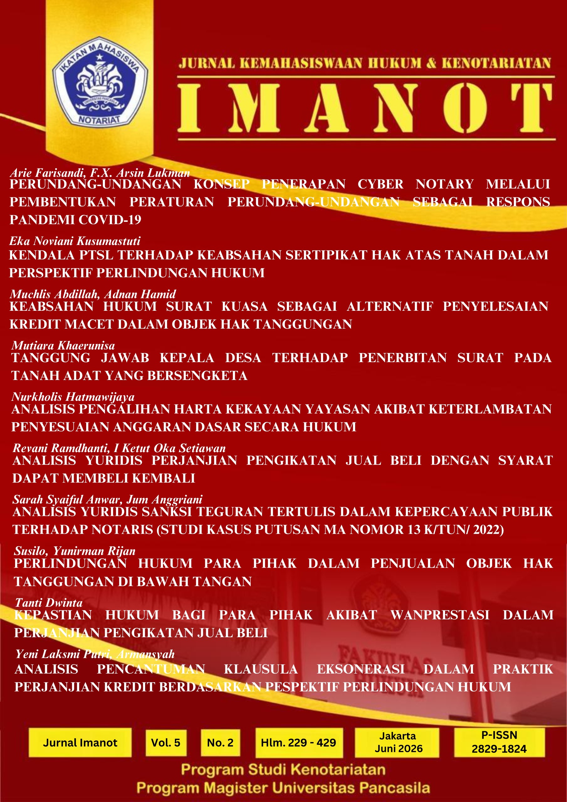 					Lihat Vol 5 No 2 (2026): Juni
				