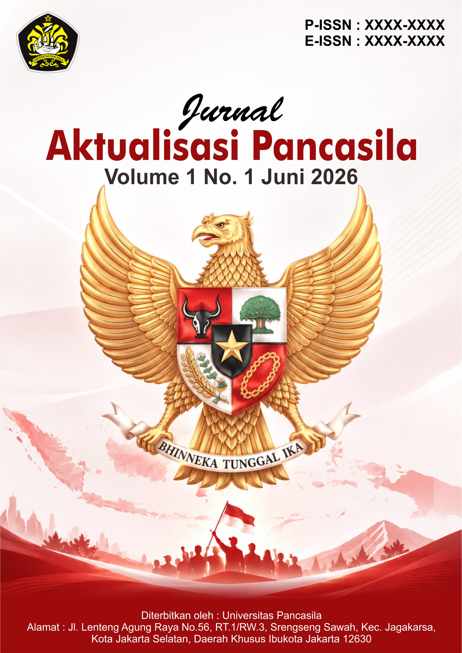					View Vol. 1 No. 1 (2026): Juni: Jurnal Aktulisasi Pancasila
				